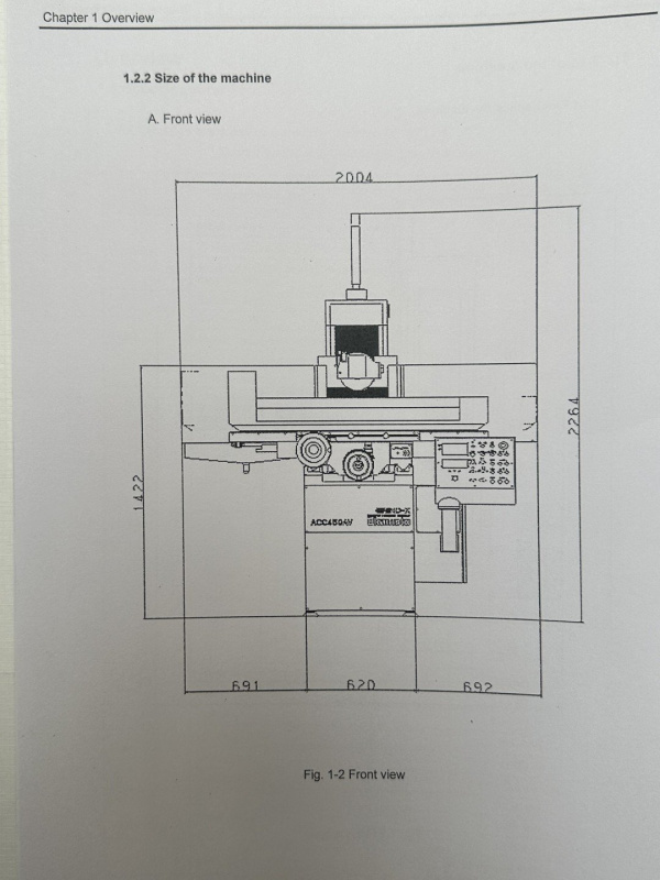 Плоскошлифовальный станок OKAMOTO - ACC 450 AV