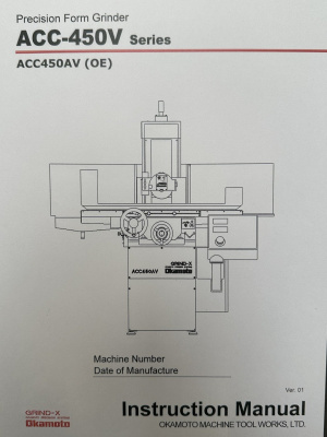 Плоскошлифовальный станок OKAMOTO - ACC 450 AV