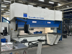 Листогибочный пресс TRUMPF - Trumabend V3200 Макс. Рабочая длина 4420 mm Растояние между колоннами 3680 mm Макс. Усилие пресса 320 T Растоян