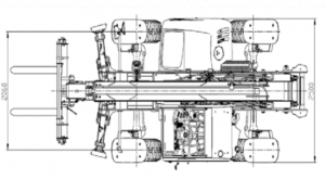 Телескопический погрузчик XCMG XC6-3514К