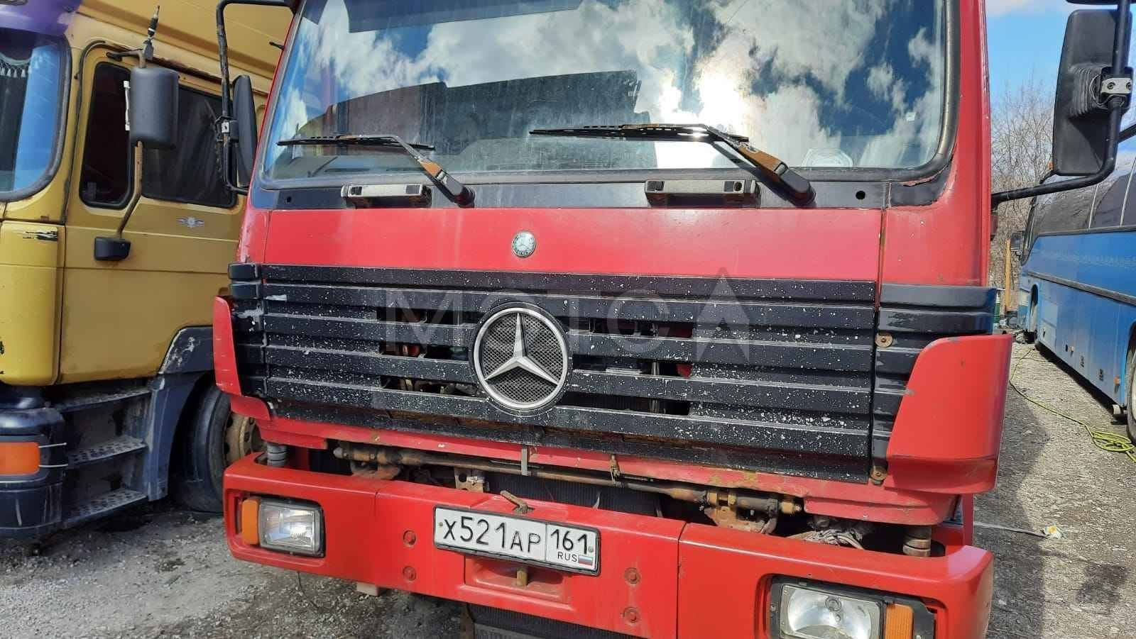 Автомобиль грузовой Mercedes-Benz 2448, VIN WDB65847315494239, тип ТС –  грузовой бортовой, год выпуска 1990, грз Х521АР 161; Б/У - Биржа  оборудования ProСтанки