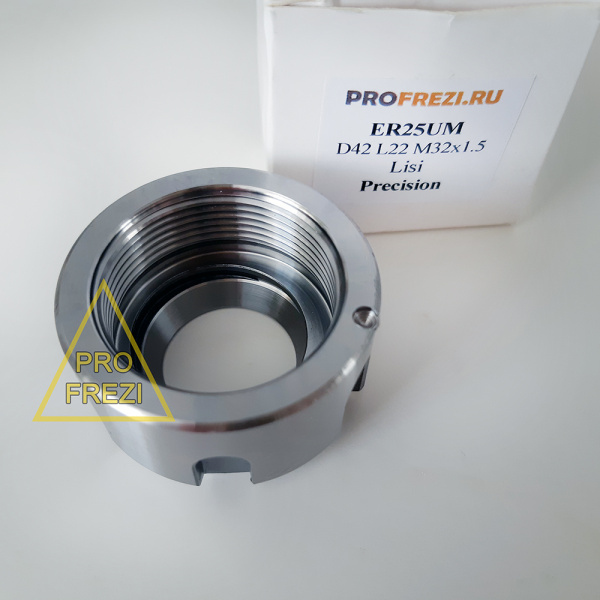 ЗАЖИМНАЯ ГАЙКА ДЛЯ ЦАНГИ ER25UM CLAMPING NUT