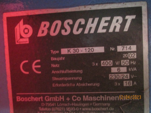 Угловысечной станок BOSCHERT - K30-120