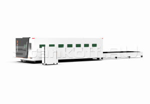 Высокомощный оптоволоконный лазерный станок в защитной кабине XTC-1530GP/12000 IPG