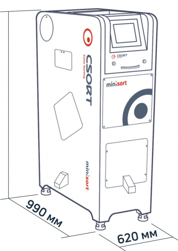 Мини-фотосепаратор MiniSort компании CSort