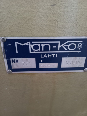 фрезерный станок Man-ko (Финляндия) с шипорезной кареткой