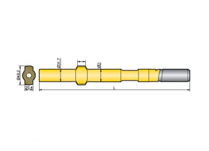 Хвостовик аналог Krupp HB 51