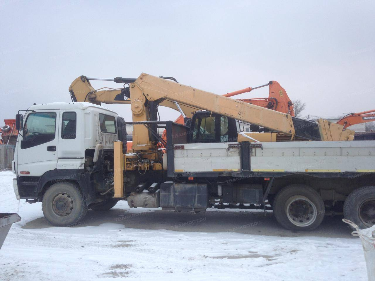 Транспортное средство, тип: грузовой бортовой, марка Isuzu VIN  Z9G4389X8G0000002; 2015 год гос.номер У812TP27, г. Хабаровск Б/У - Биржа  оборудования ProСтанки