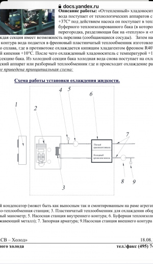 Холодильная установка (чиллер)