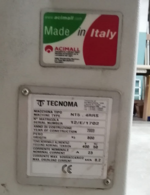 Станок кромкооблицовочный TECNOMA NT5
