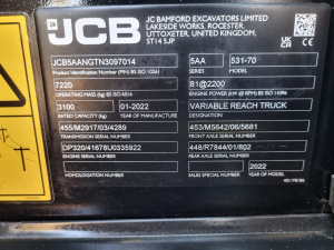 Телескопический погрузчик JCB 531-70