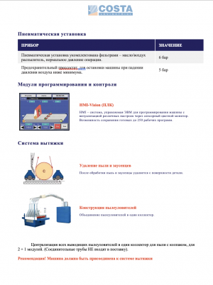 COSTA LEVIGATRICI MD4 – CV 1150