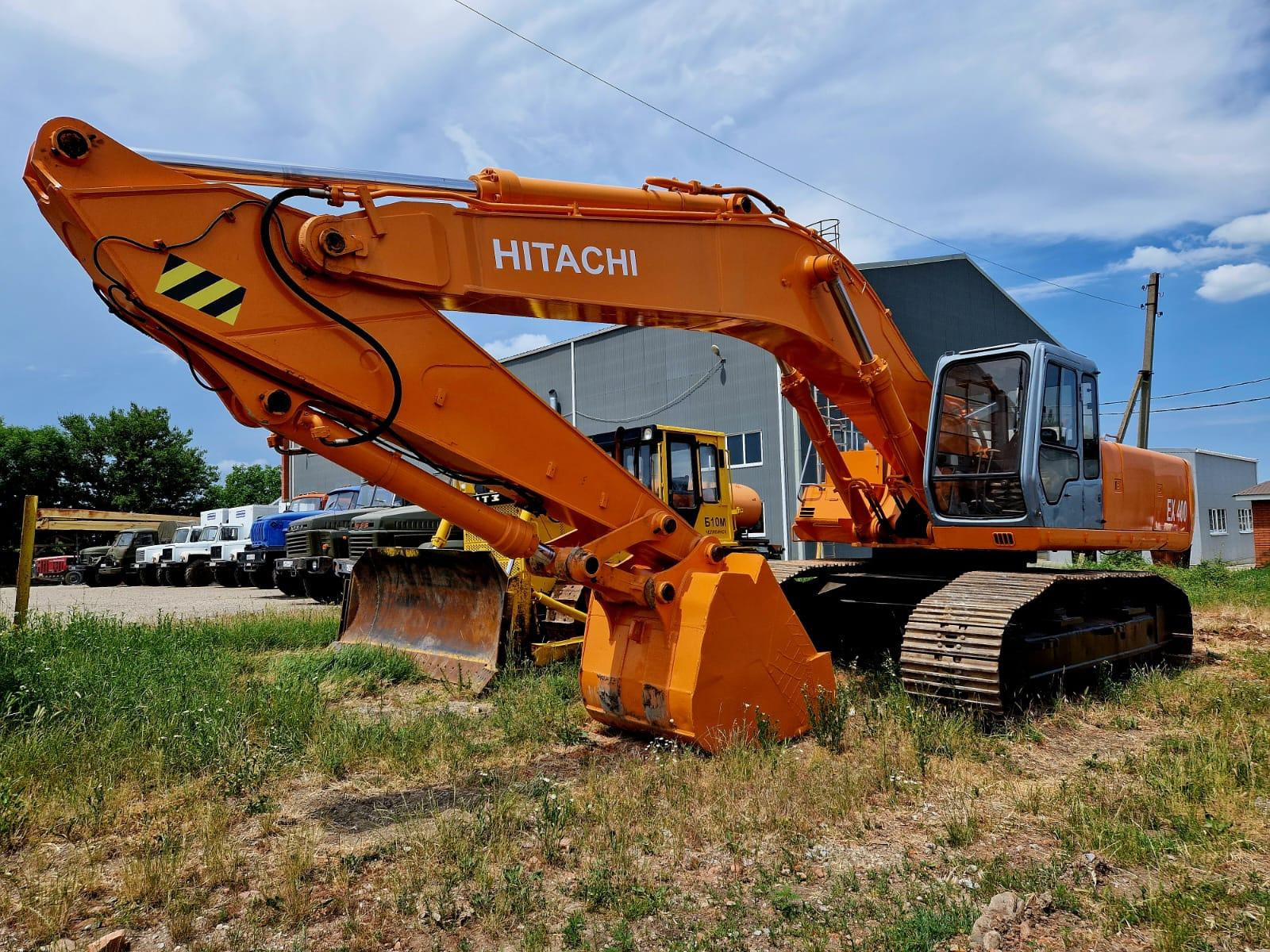 ЭКСКАВАТОР HITACHI EX 400 ЭКСКАВАТОР HITACHI EX 400, гусеничный, год  выпуска – 2000, зав. № машины (рамы) – Y66-5799, мощность двигателя, кВ Б/У  - Биржа оборудования ProСтанки