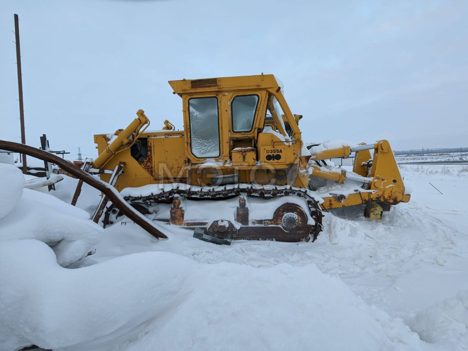 Бульдозер Komatsu Д-355А, заводской №б/н, двигатель №7139, 1985 г.в.  Местонахождение: Красноярский край, Сузунское месторождение Б/У - Биржа  оборудования ProСтанки