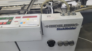 Фальцовка Heidelberg Ti 52, 2007 г.в., Tremat, 4 кассеты нож и прикатная станция с 4 кассетами. Нож можно переставлять.4+4 +нож