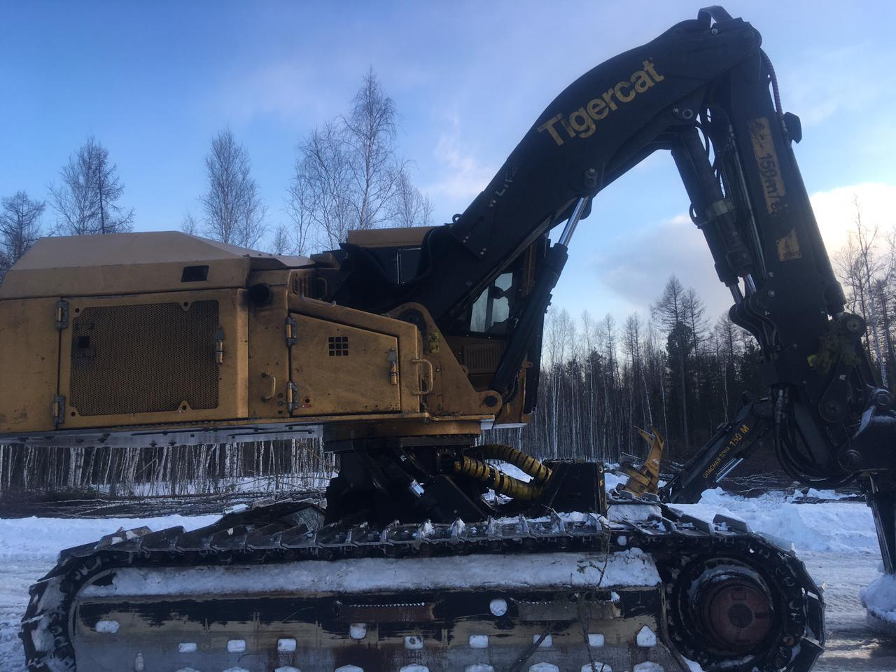 Валочно-пакетирующая машина TIGERCAT L 870C 2015 г.в Б/У - Биржа  оборудования ProСтанки