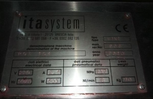 ✅ Машина для прикрепления этикеток ita system pqb-1 ✅
