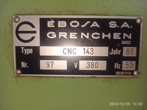 Ebоsa СNС-142 Станок токарный с ЧПУ c наклонной станиной