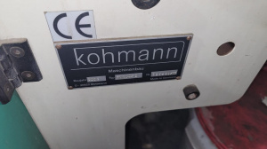 Вклейка окошек Kohmann F1 100/2, 2002 г.в. Ширина 1000 мм, работа в 2 ручья. Цена без НДС на ИП