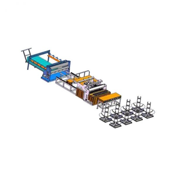 Линию для производства сварной арматурной сетки GWC-2000 c ЧПУ