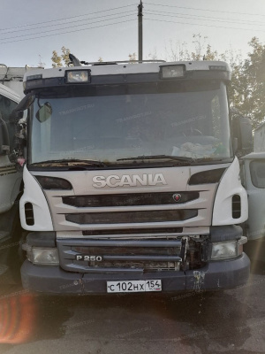 Мусоровоз 783430 на шасси Scania Р250LB4x2HSZ VIN Х89783430D0EX9053 рама YS2P4X20005308885 г.в. 2013 грз С102НХ154