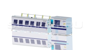 Высокоскоростной лазерный труборез LPC80-A4-AF6000/2000 Raycus