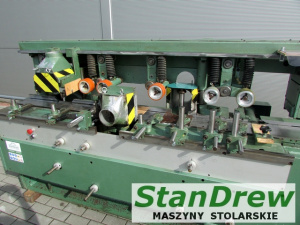 Four-sided planer - 4 adjustable heads