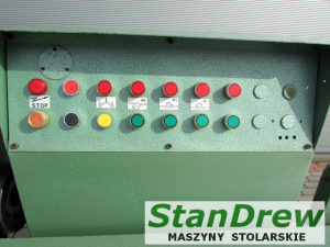 Four-sided planer - 4 adjustable heads