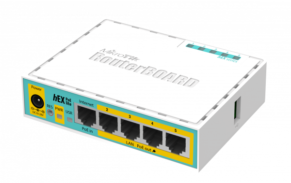 MikroTik hEX PoE lite RB750UPr2