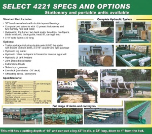 Пилорама ленточная Select 4221 БУ