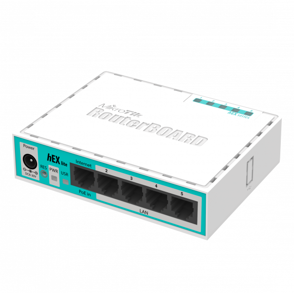 Маршрутизатор MikroTik hEX lite RB750r2