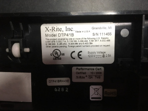 Спектрофотометр X-Rite DTR41B