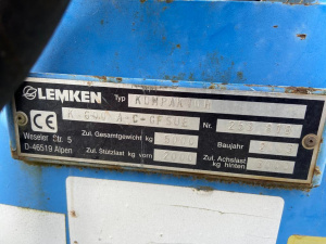 Культиватор lemken kompaktor K 600 A-C-CF SUE