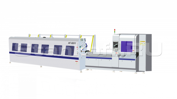 Высокоскоростной лазерный труборез LPC80-A8-AF6000/3000 Raycus 5-axis