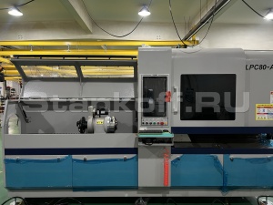 Высокоскоростной лазерный труборез LPC80-A8-AF6000/3000 Raycus 5-axis