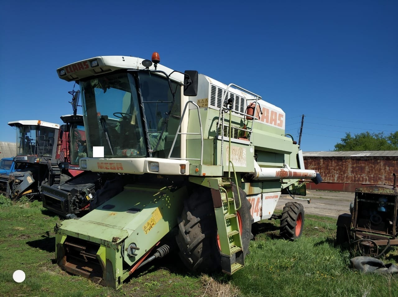 ⚙️ Комбайн Claas Dominator Mega 204 ⚙️ купить Б/У в Россоши по цене 2 040  000 руб. - Биржа оборудования ProСтанки