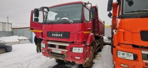 Самосвал КамАЗ 65802-S5, г.р.з. В243ЕР716, XTC658025H2502140, г.в. 2018. На ходу, комплектен