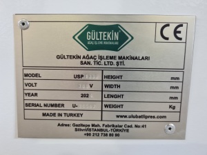 Горячий пресс Gultekin USP 1330 Турция