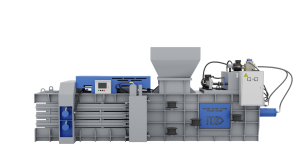Горизонтальный пресс А80 для отходов, тбо, мусора