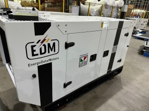 Дизель генератор EDM L60LR (S) в кожухе