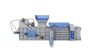 Горизонтальный пресс для макулатуры, тбо, пэт