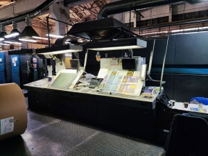 Рулонная офсетная печатная машина Heidelberg (GOSS) M600 B24 + ВШРА Heidelberg ST-300