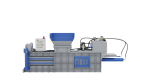Горизонтальный пресс М60 для макулатуры, пэт, тбо