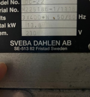 Печь с расстоечным шкафом Sveba Dahlen