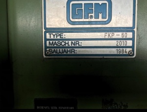 резерный станок для шлифовки коленвалов GFMFKP 60