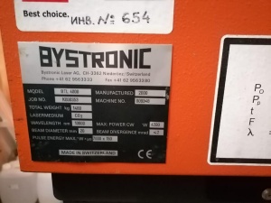 Станок Лазерной Резки Bystronic BTL 4000