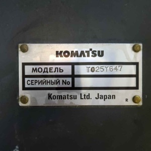 Вилочный погрузчик Komatsu FD25T-17, 2012