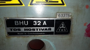 Круглошлифовальный Станок TOS BHU 32A