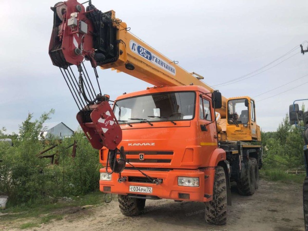 КС-55713-5В на шасси КАМАЗ 43118-46, VIN Z8C55713HJ0001278, ГРЗ С034РН72, 2018 г.в