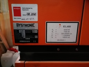 Станок Лазерной Резки Bystronic BTL 4000